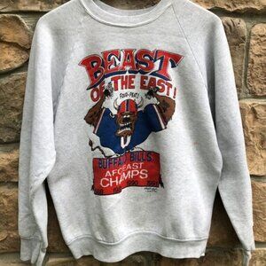 1991 Buffalo Bills Fruit of the Loom NFL Crewneck Sweatshirt
